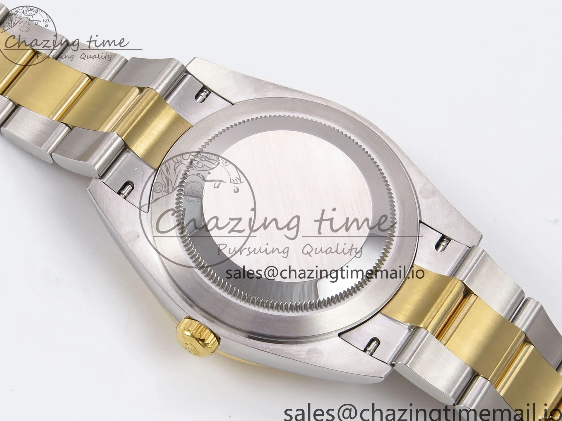 0506 DateJust 41 126333 EWEF Best Edition YG Stick Dial on SS YG Oyster Bracelet A Durable 971